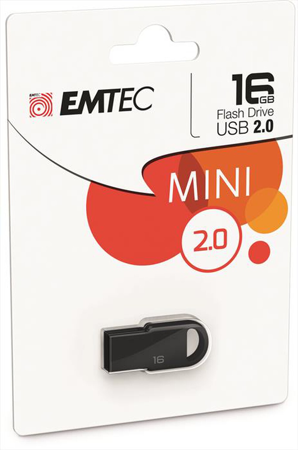 "EMTEC - MINI 16GB USB2.0-NERO"