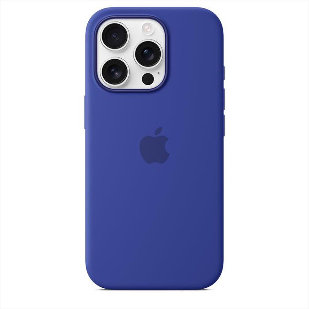 "APPLE - Custodia MagSafe in silicone per iPhone 16 Pro-Blu oltremare"