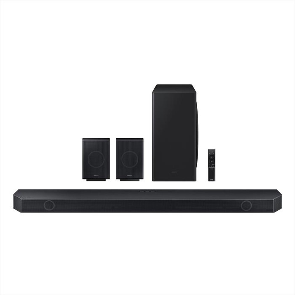 "SAMSUNG - Soundbar HW-Q930D/ZF, 9.1.4 CANALI, 540W, 2024-TITAN BLACK"