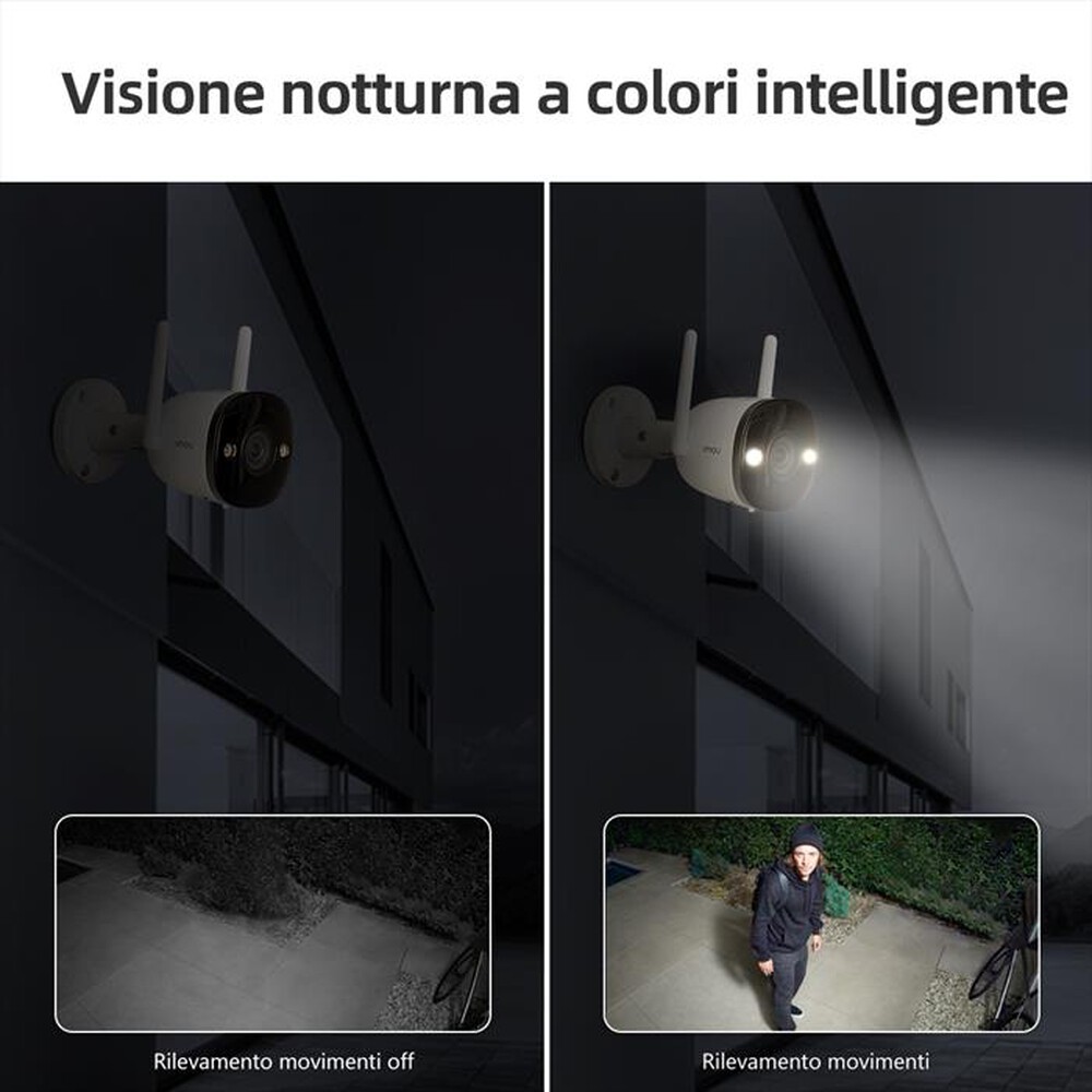 "IMOU - BULLET 2S TELECAMERA DA ESTERNO IP67-BIANCO"