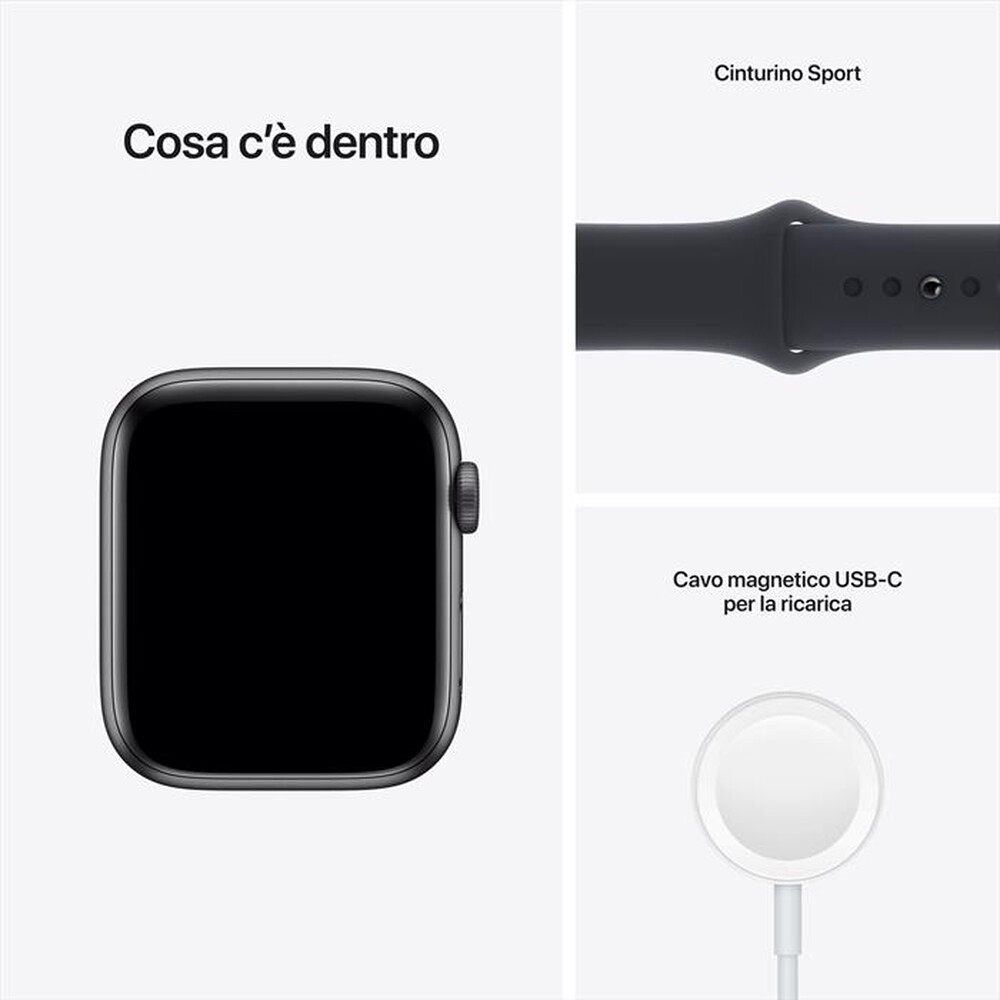 "APPLE - Apple Watch se 44 mm oled-Grigio"