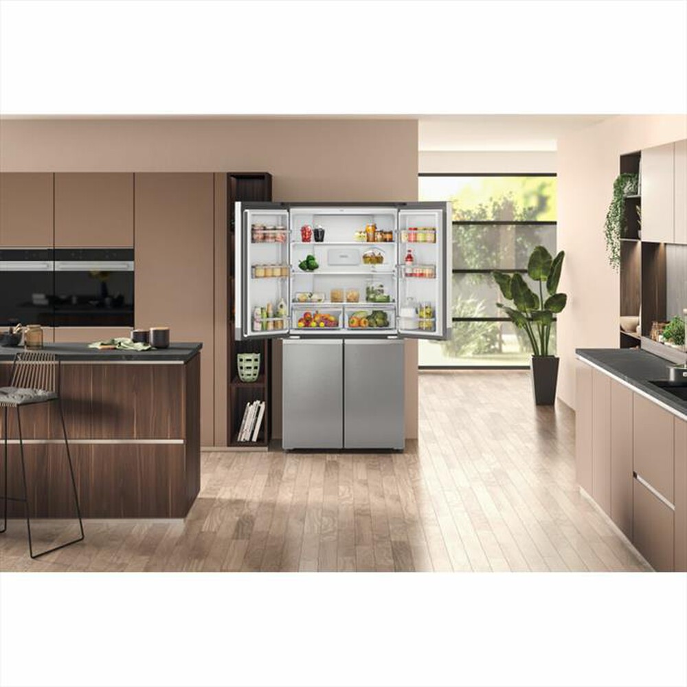 Immagine del prodotto HOTPOINT ARISTON - Frigorifero 4 porte HAQ9 E2L EF Classe E 610 lt-Acciaio inox