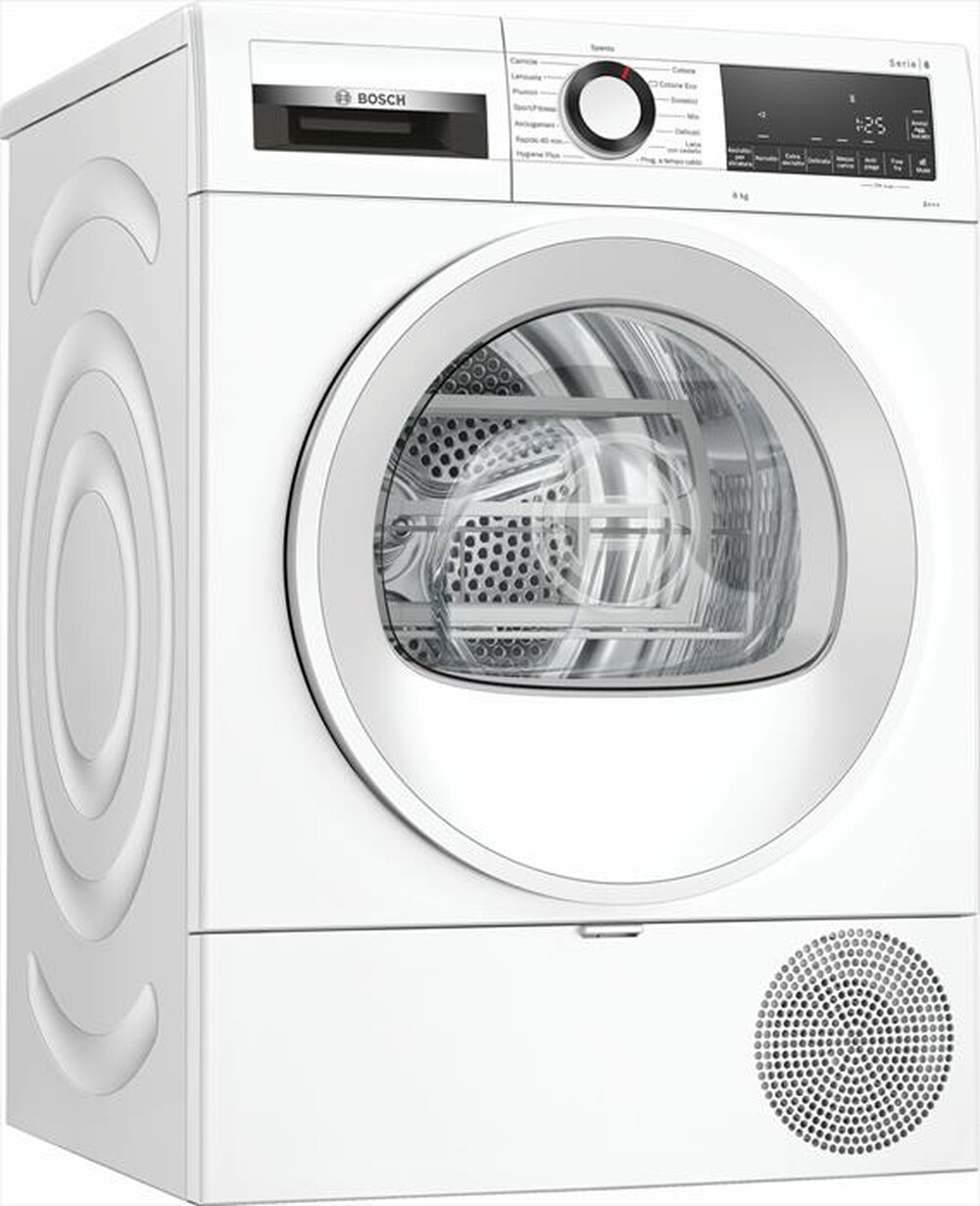 "BOSCH - Asciugatrice WQG233D1IT - 8 Kg - A+++-Bianco"