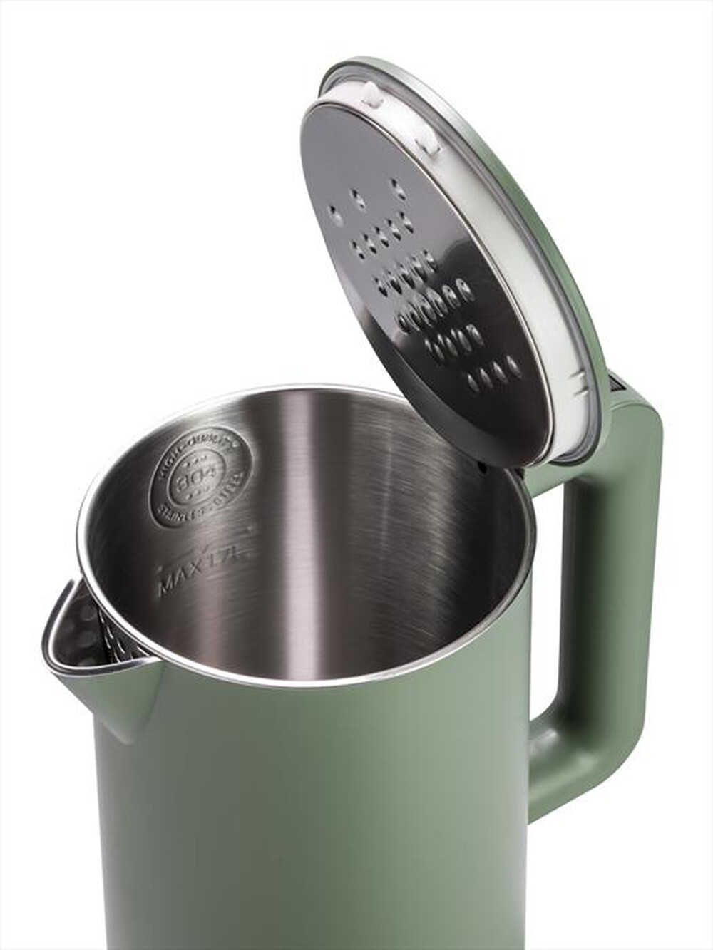 "TOGNANA - Bollitore elettrico IRIDEA-Verde salvia"