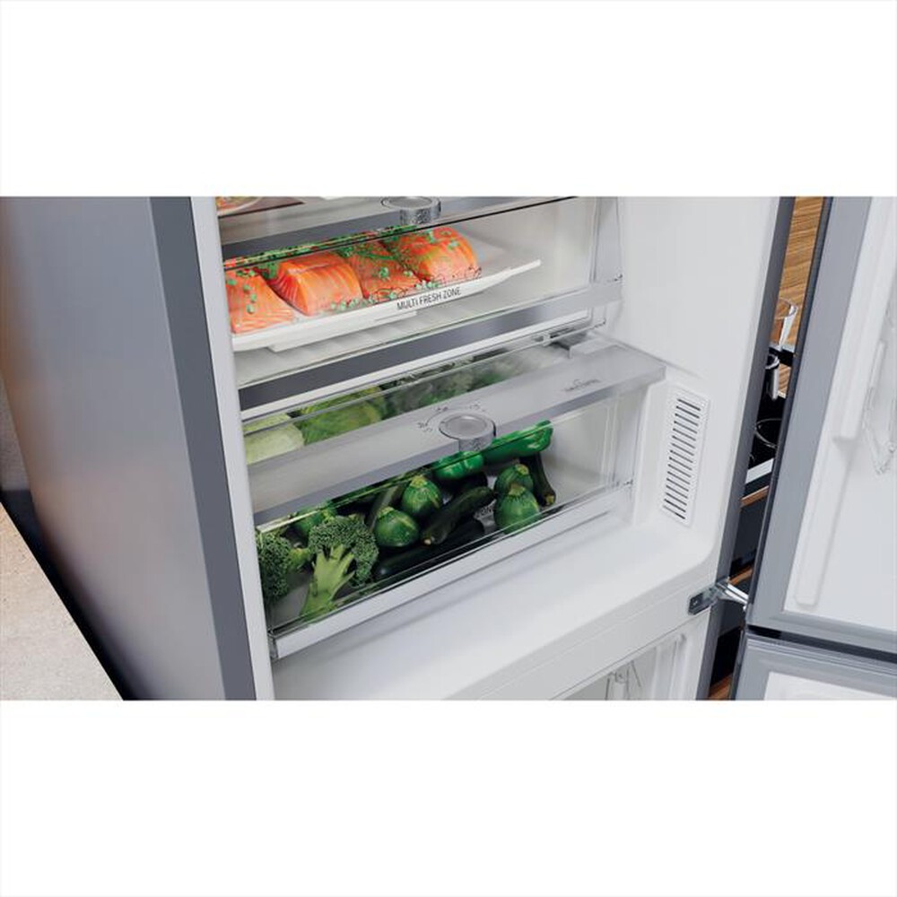 "HOTPOINT ARISTON - Frigorifero combinato HAFC8TT43SXO3 Classe D"