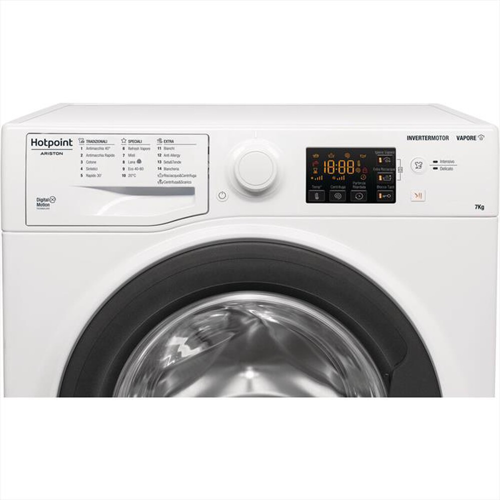 "HOTPOINT ARISTON - Lavatrice slim RSSG RV227 K IT N 7 Kg Classe D"