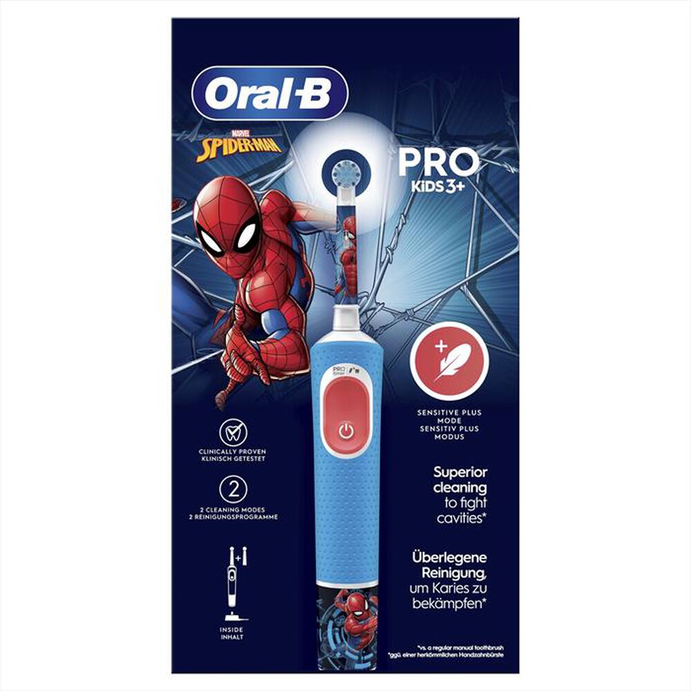 "ORAL-B - Spazzolino elettrico PRO KIDS-Azzurro"