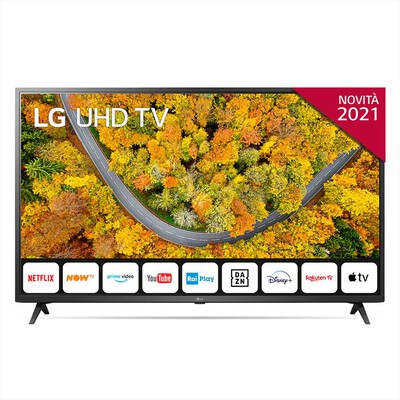 LG - Smart TV UHD 4K 50" 50UP75006LF-Dark Iron Gray