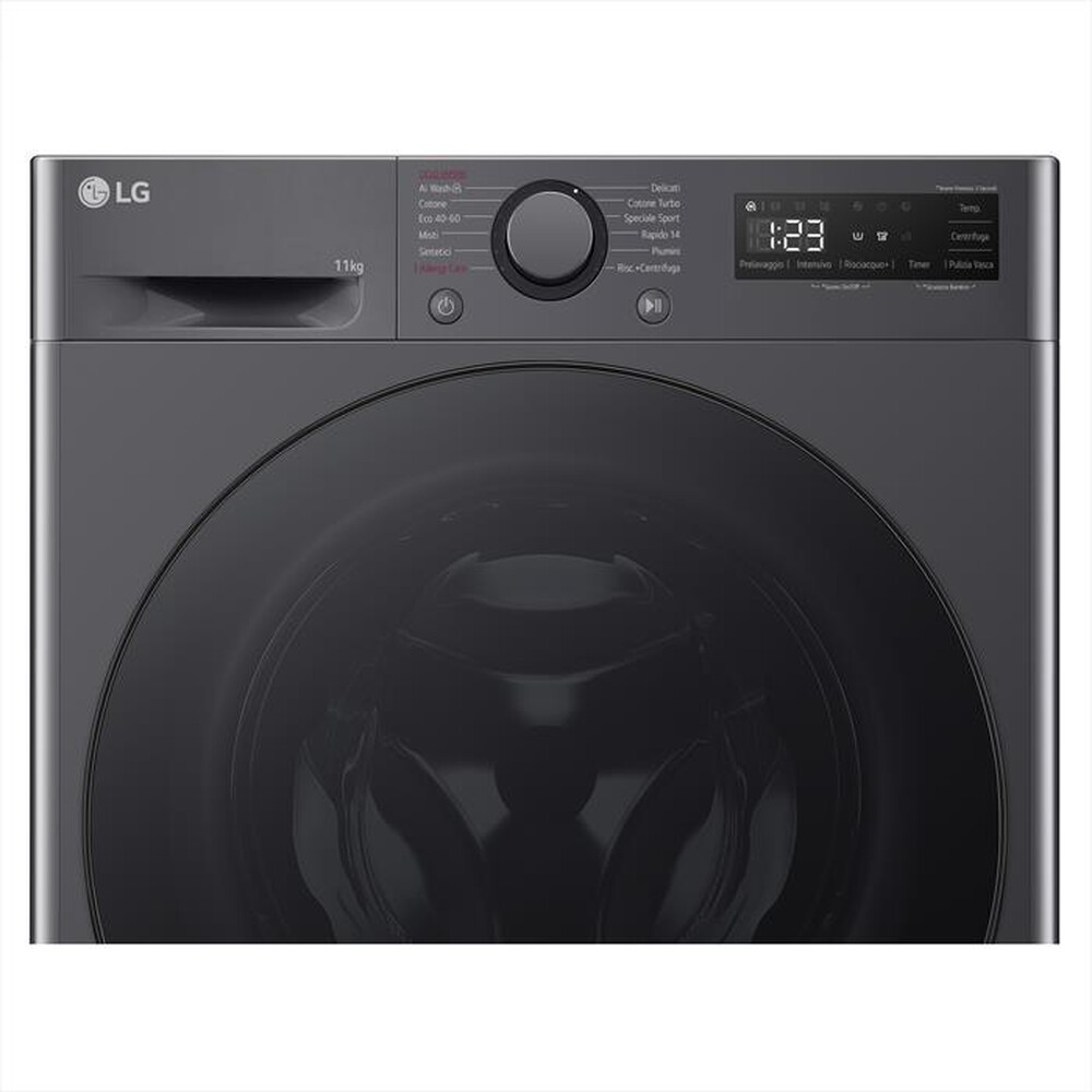 "LG - Lavatrice AI DD R5 F4R5011TSMB 11kg Classe A-Nero"