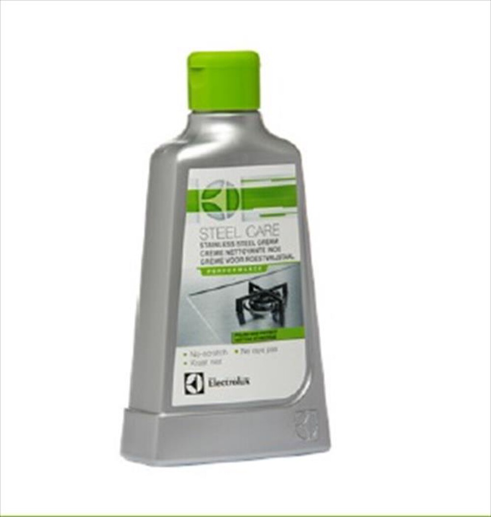 "ELECTROLUX - SteelCare cream  - Detergente per piani in acciaio"