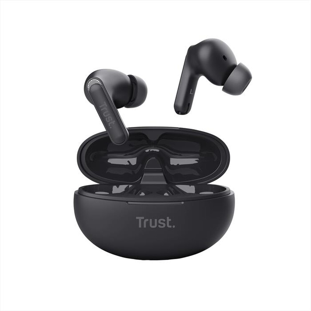 "TRUST - Auricolare bluetooth YAVI ENC-Black"