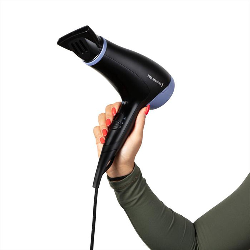 "REMINGTON - Asciugacapelli D3016GP-nero/viola"