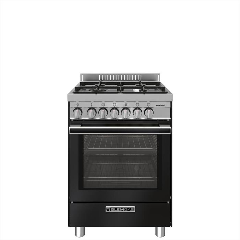 Immagine del prodotto GLEM GAS - Cucina ST664MBK Classe A+-Nero Carbone