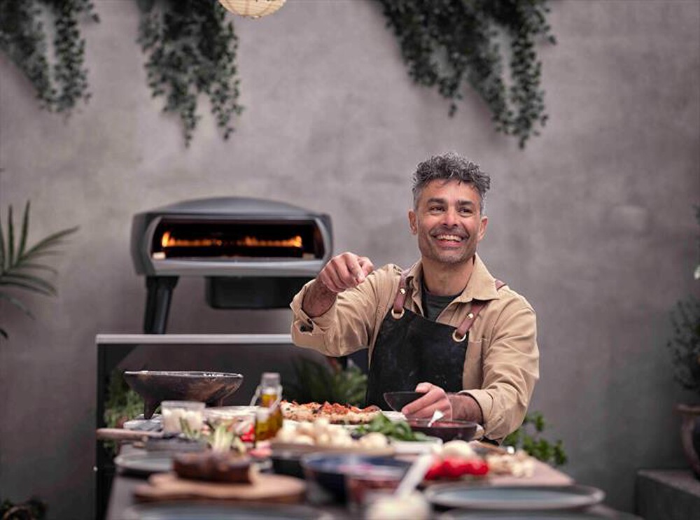 "WITT - Forno pizza da esterno ETNA ROTANTE-Nero"