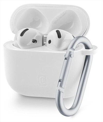 CELLULARLINE - Custodia BOUNCE - AIRPODS 4/4 ANC-White
