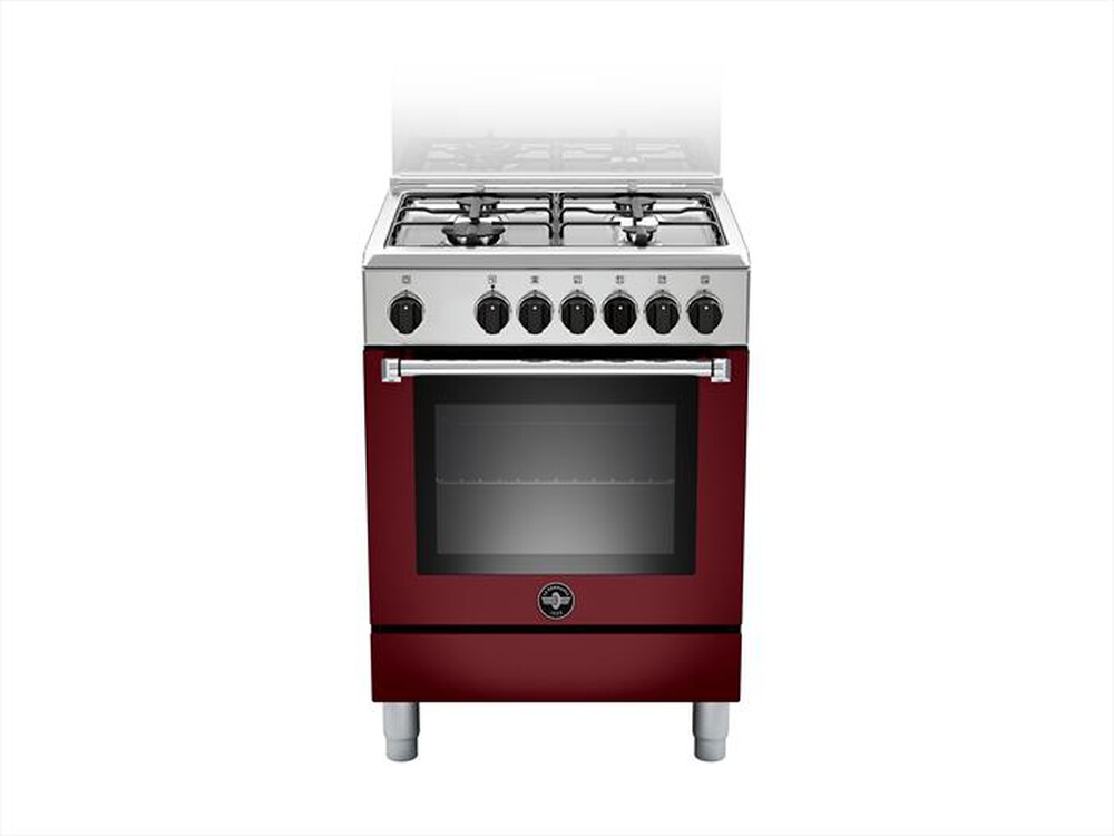"BERTAZZONI LA GERMANIA - Cucina a gas AMN664EVIV Classe A-VINO"