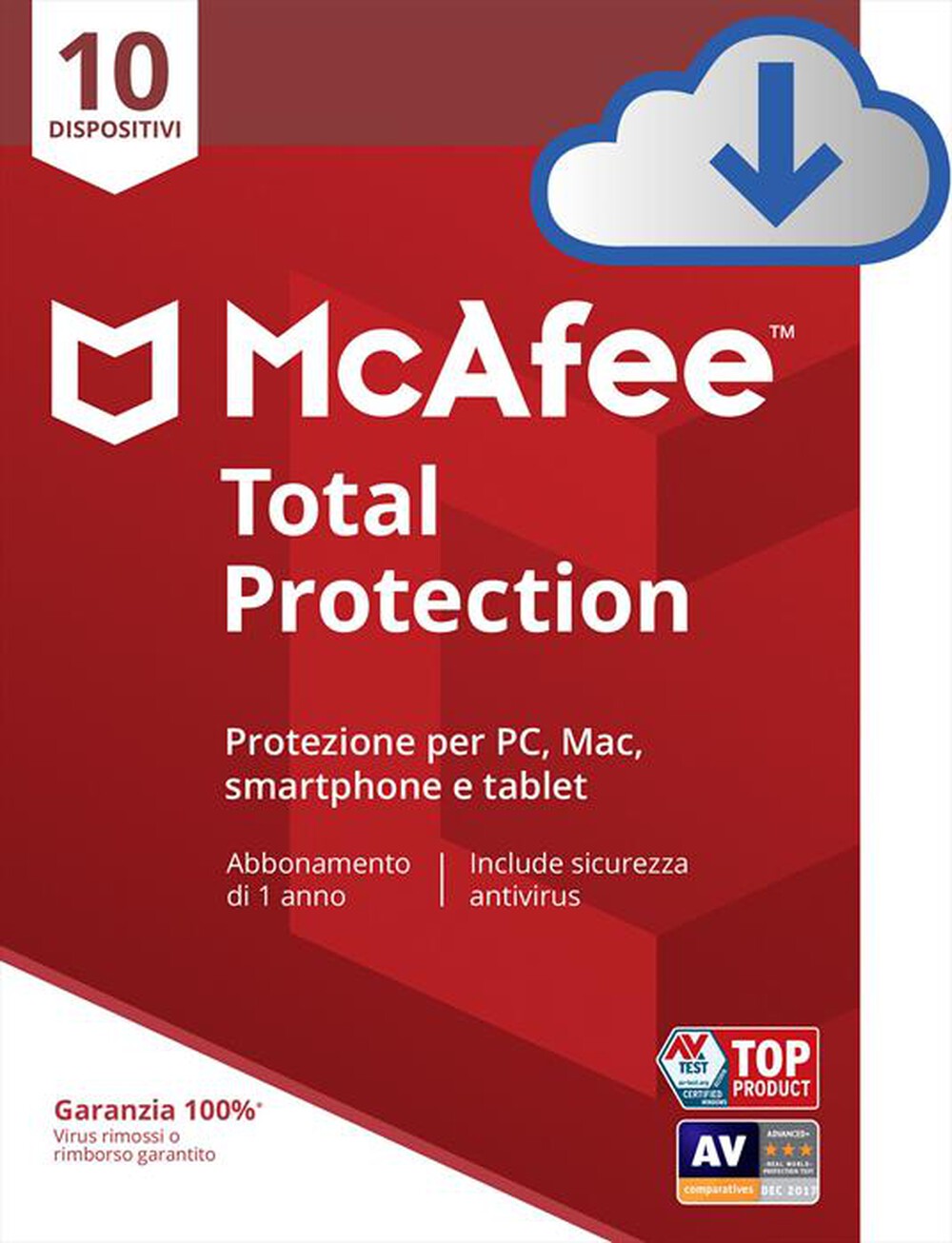 "MCAFEE - Total Protection 10D"