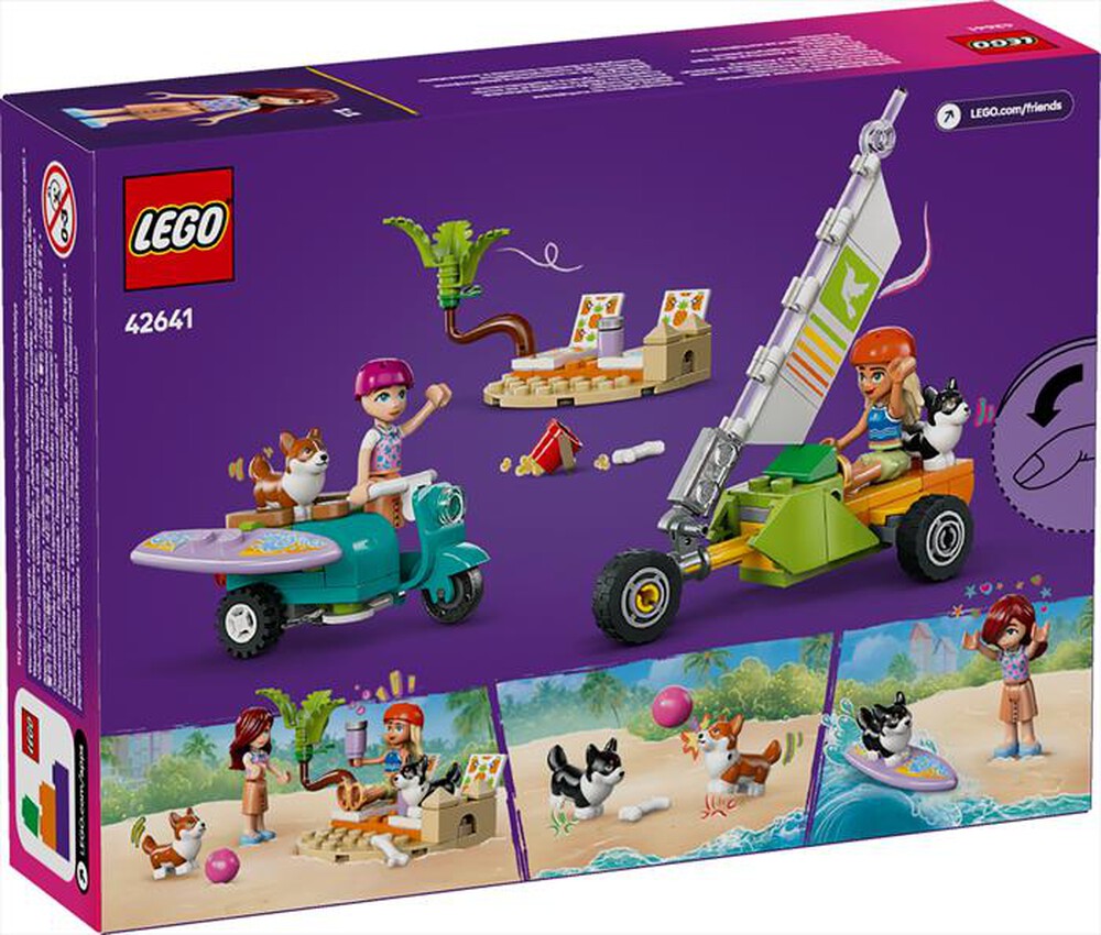 Immagine del prodotto LEGO - FRIENDS Avventure canine windskate e sidecar 42641
