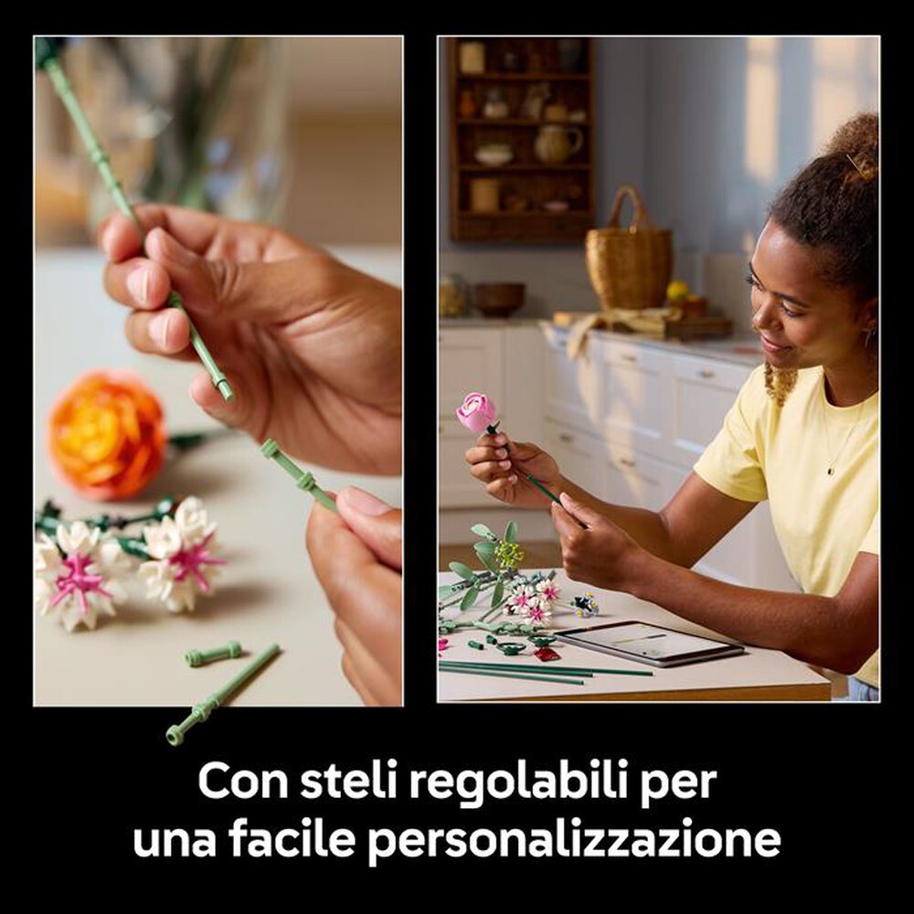 Immagine del prodotto LEGO - BOTANICALS Bouquet di fiori rosa 10342