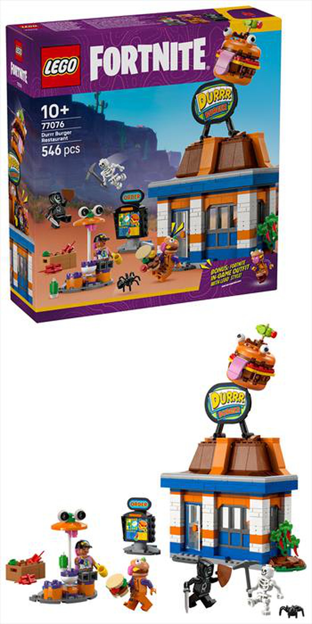 "LEGO - FORTNITE Ristorante di Durrr Burger - 77076"