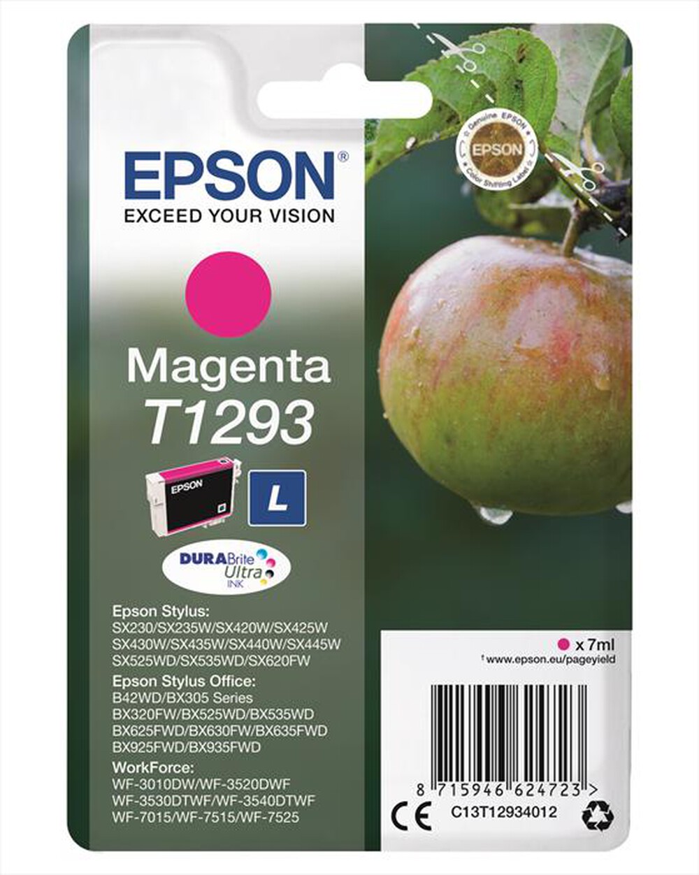 "EPSON - C13T12934022-Magenta"
