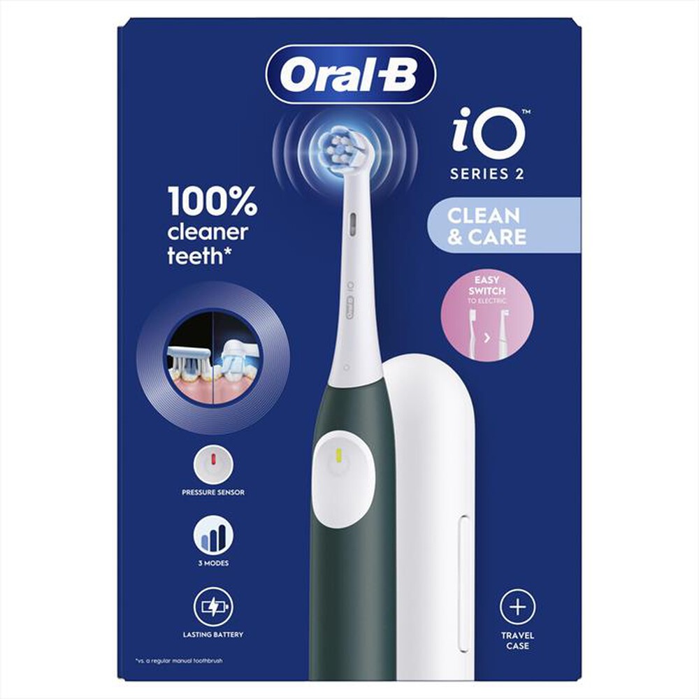 "ORAL-B - Spazzolino elettrico IO2-VERDE FORESTA"