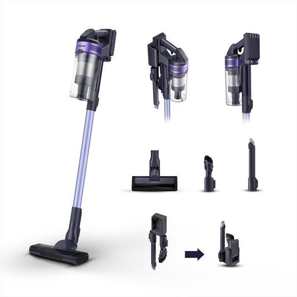 "SAMSUNG - Scopa elettrica SAMSUNG JET60 TURBO VS15A6031R4/ET-Violet"