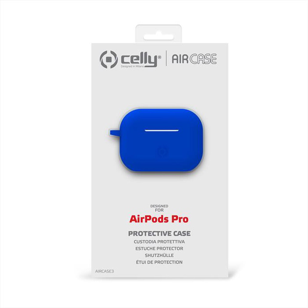 Immagine del prodotto CELLY - AIRCASE3BL - AIRPODS PRO CASE-BLU/SILICONE