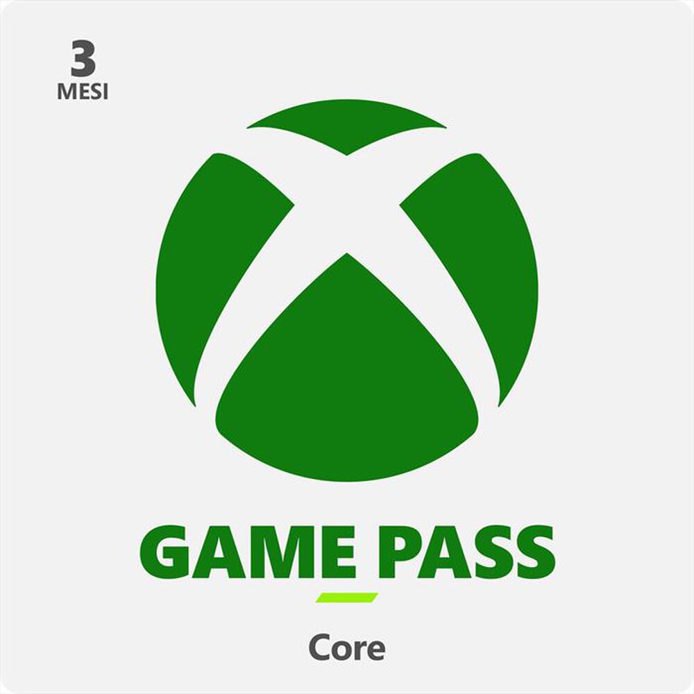 "MICROSOFT - Xbox Game Pass Core 3 mesi"