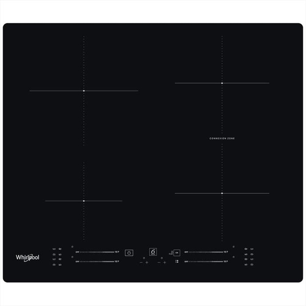 "WHIRLPOOL - Piano cottura induzione WB S2560 NE-Nero"