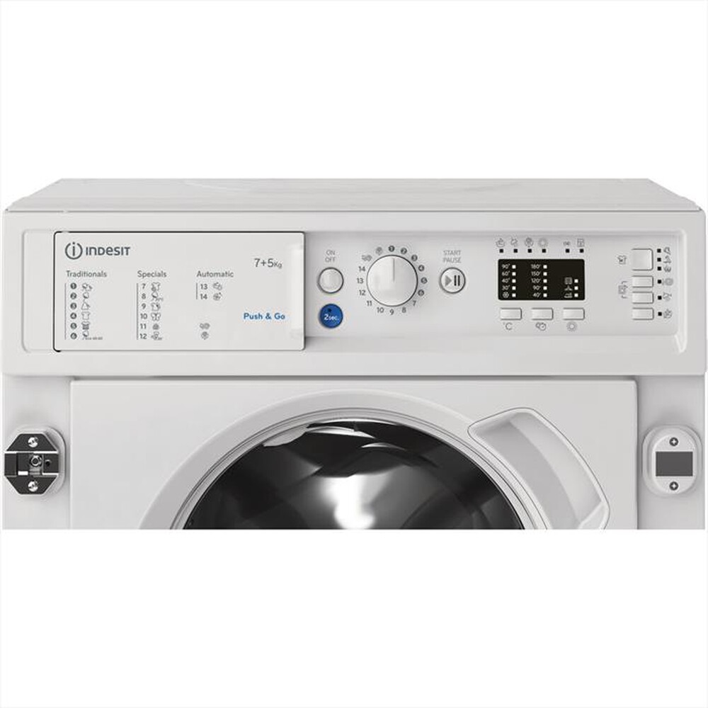 "INDESIT - Lavasciuga BI WDIL 751251 EU N 7/5 Kg Classe D"