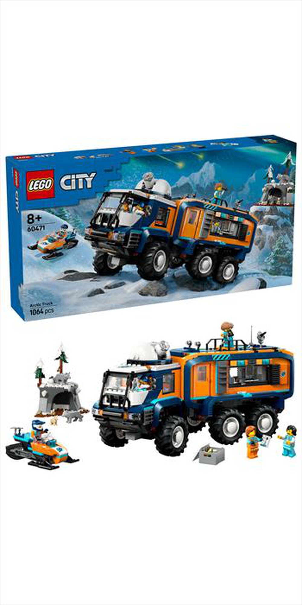 Immagine del prodotto LEGO - CITY Grande camion artico con laboratorio 60471