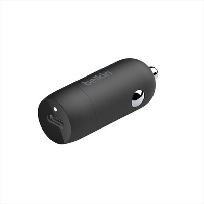 BELKIN - CARICABATTERIA DA AUTO 30W USB-C 1M-Nero