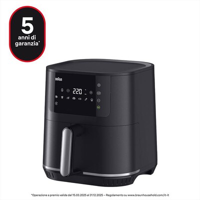 BRAUN - Friggitrice ad aria MultiFry 5 HF5030-NERO
