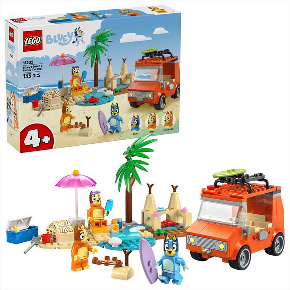 Immagine del prodotto LEGO - BLUEY Vacanza in spiaggia famiglia di BLUEY 11202