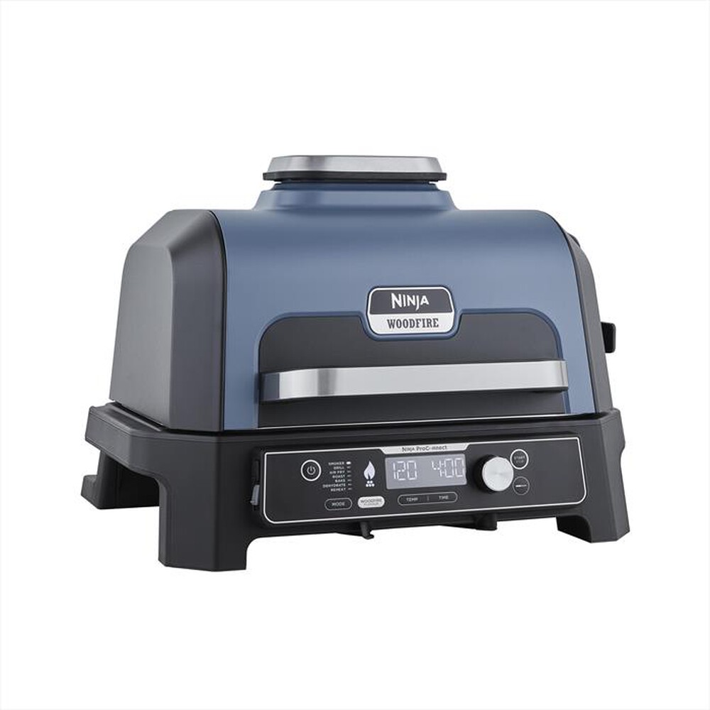"NINJA - Barbecue elettrico Woodfire Pro Connect XL OG901EU-Blu"