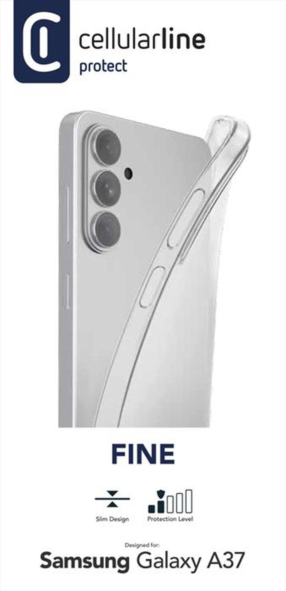Immagine del prodotto CELLULARLINE - Cover in gomma FINE per Galaxy A37