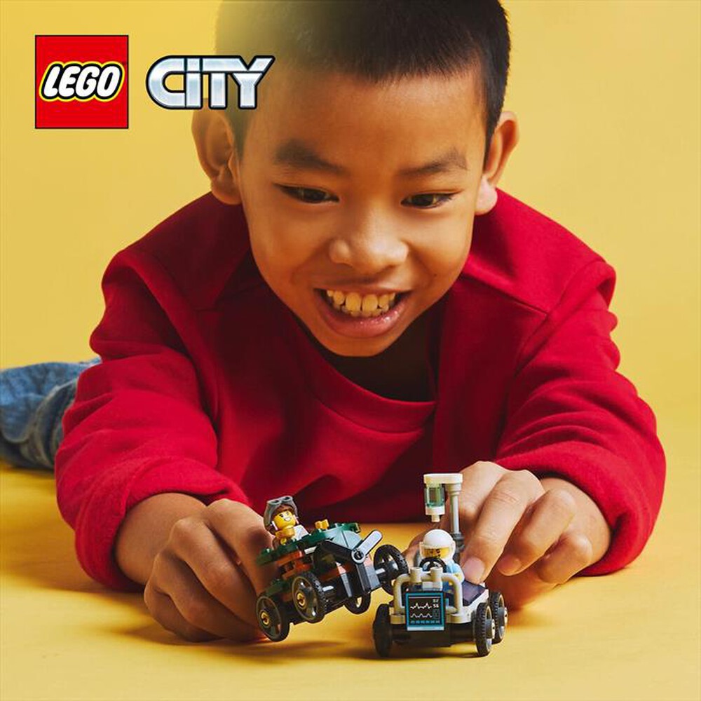 Immagine del prodotto LEGO - CITY Veicoli da corsa aereo letto d’ospedale 60459