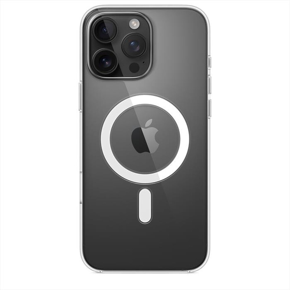 "APPLE - Custodia MagSafe trasparente per iPhone 16 Pro Max-Trasparente"