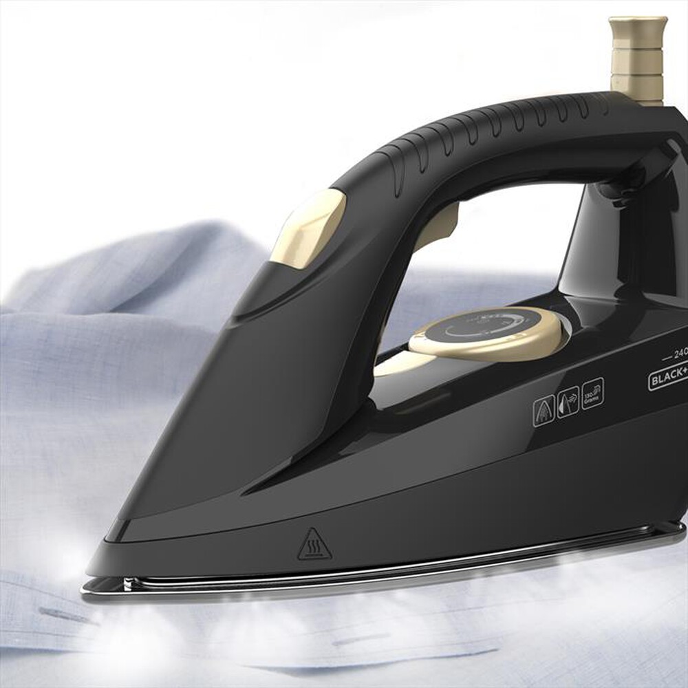 "BLACK & DECKER - Sistema stirante BXSS2400E-Nero / gold"