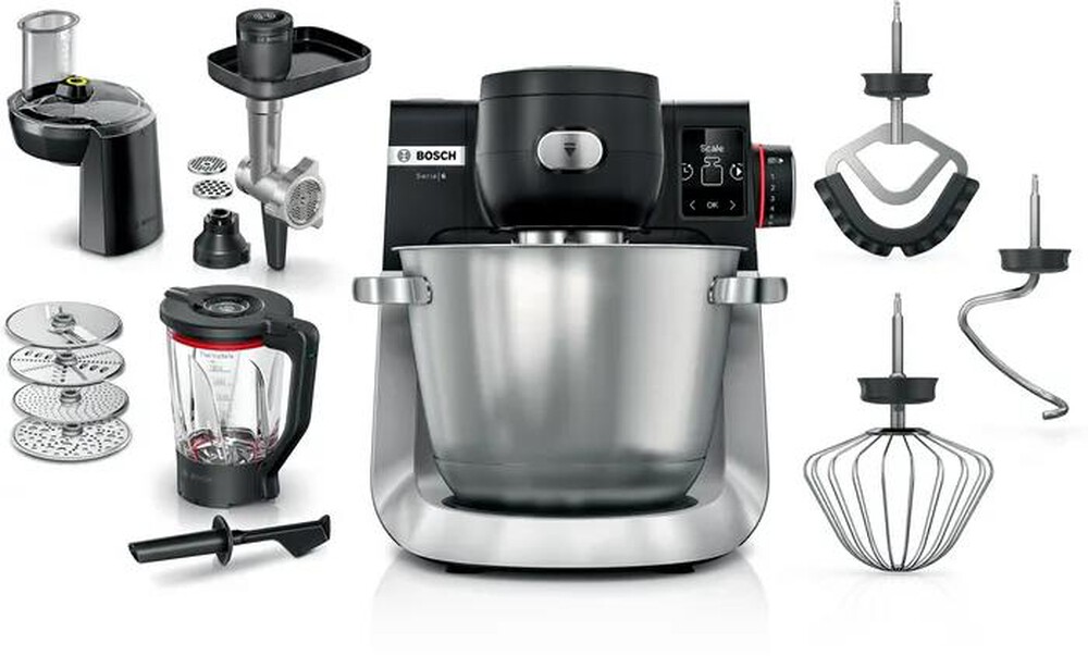 "BOSCH - Kitchen machine MUMS6ZS34-Black,Stainless steel"