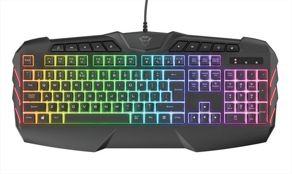 "TRUST - GXT881 ODYSS SEMI-MECH KEYBOARD IT-Black RGB"