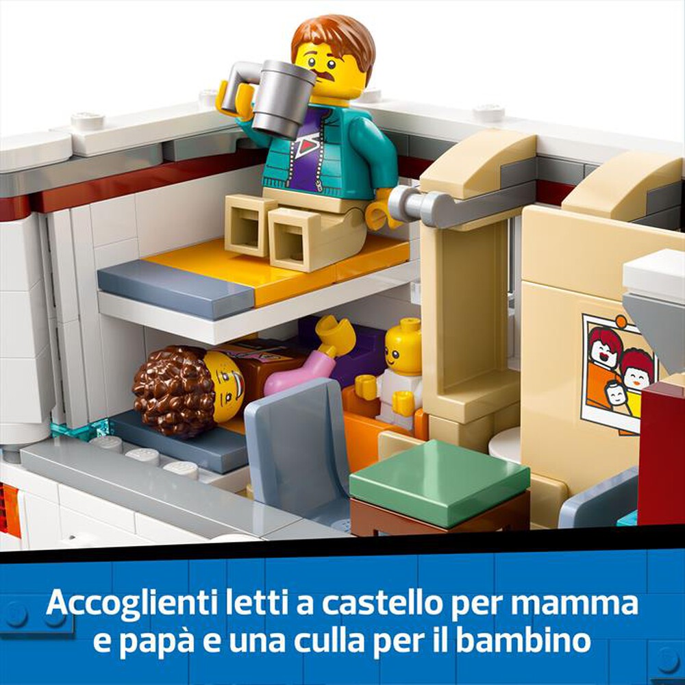 Immagine del prodotto LEGO - CITY Camper van delle vacanze d&rsquo;avventura 60454