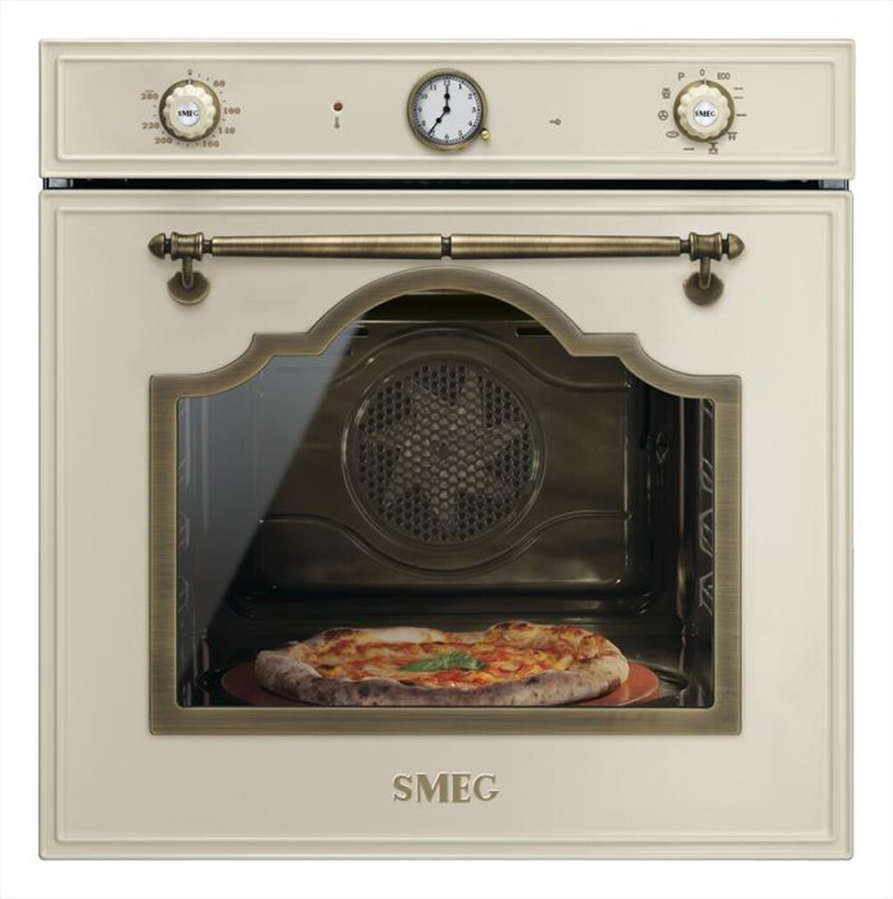 "SMEG - Forno incasso elettrico SFP750POPZ Classe A-Panna"
