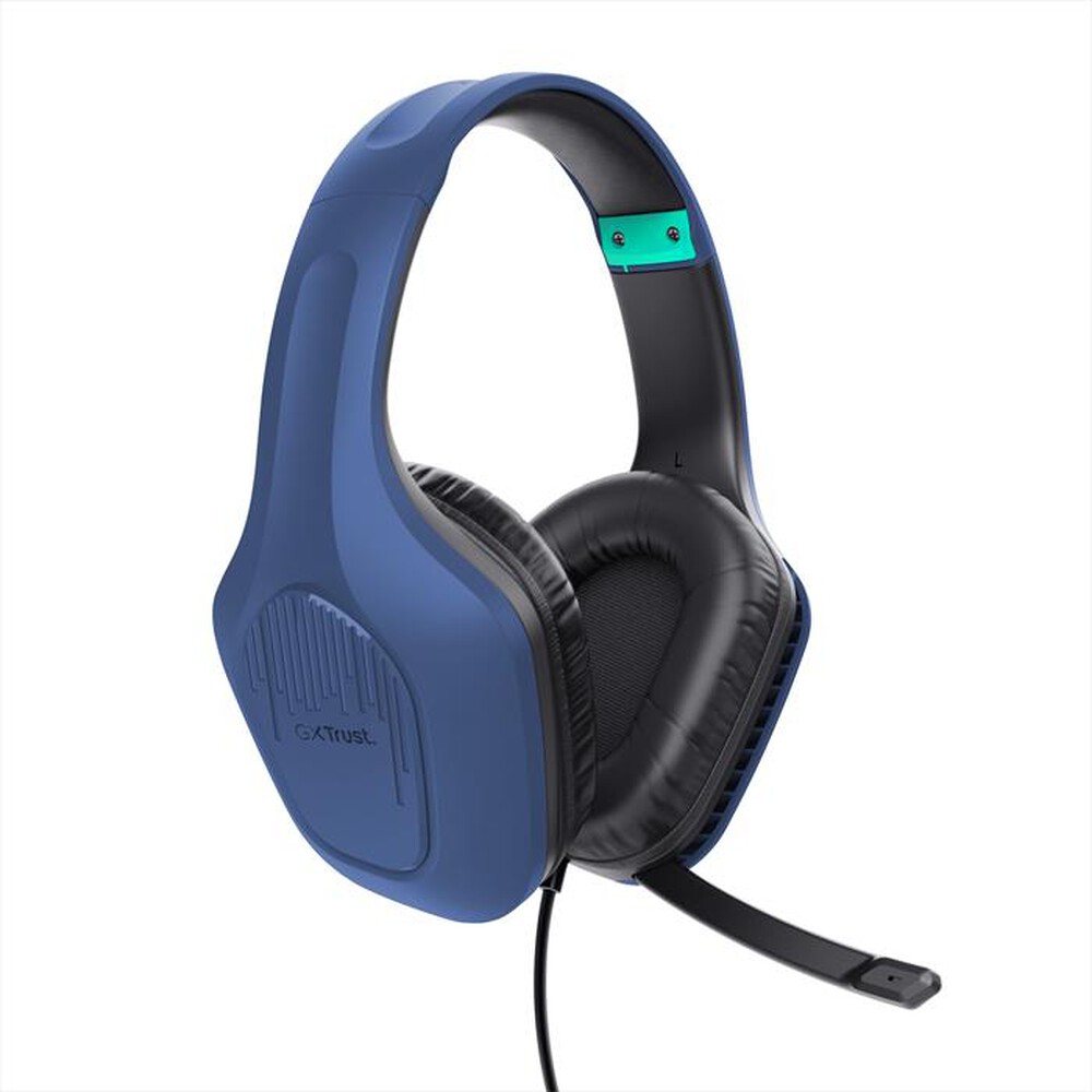 "TRUST - Cuffia gamer GXT415B ZIROX-Blue"