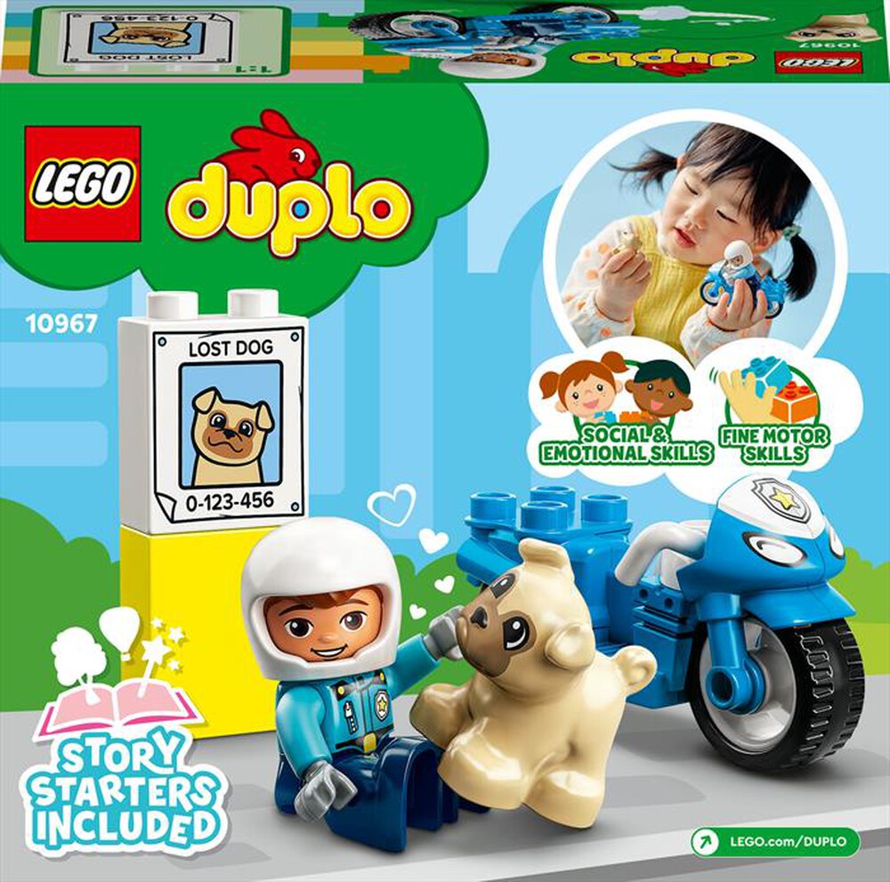 Immagine del prodotto LEGO - DUPLO Town Motocicletta della polizia 10967