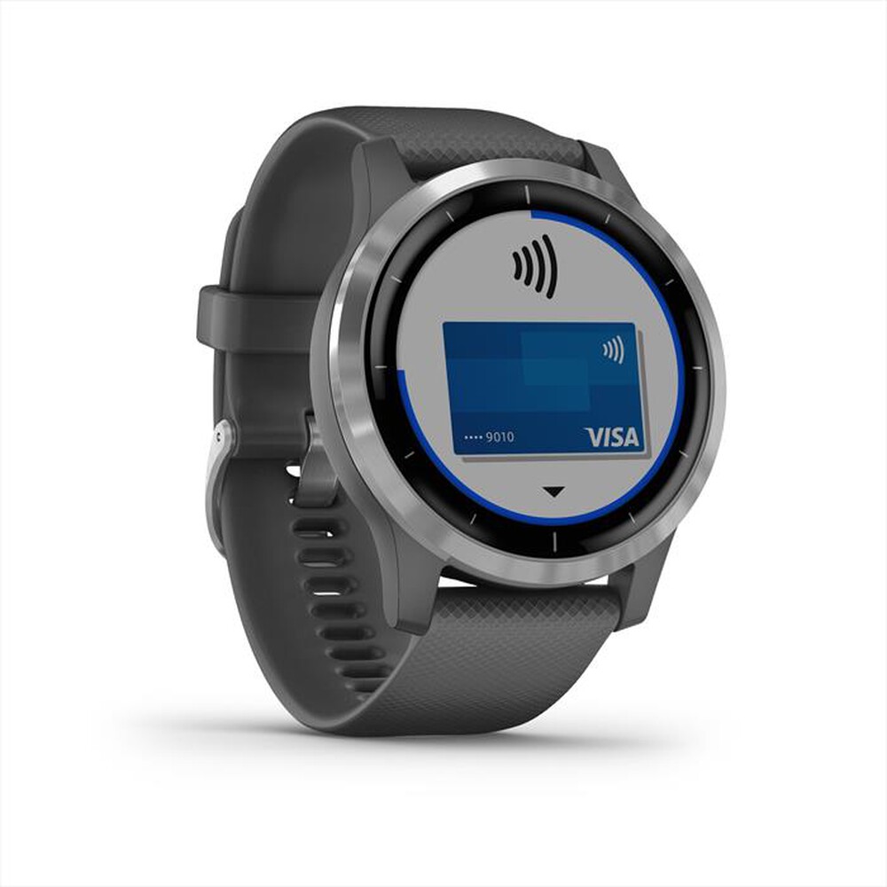"GARMIN - VIVOACTIVE 4-Shadow Gray/Silver"