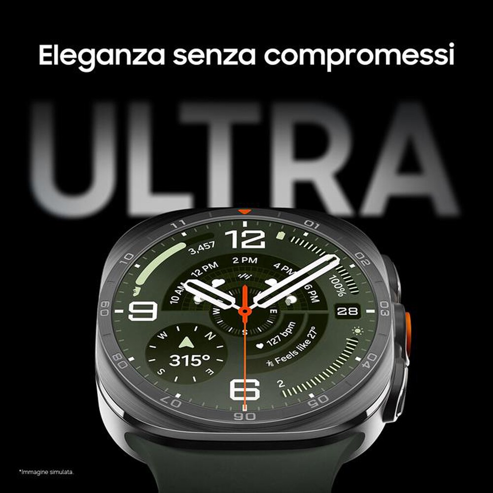Immagine del prodotto SAMSUNG - Galaxy Watch Ultra2 47mm LTE 2+64GB-Titanium Silver