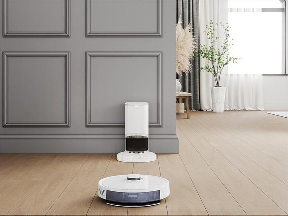 "ECOVACS - N8 PRO+ ROBOT ASPIRAPOLVERE DEEBOT OZMO-Bianco/Nero"