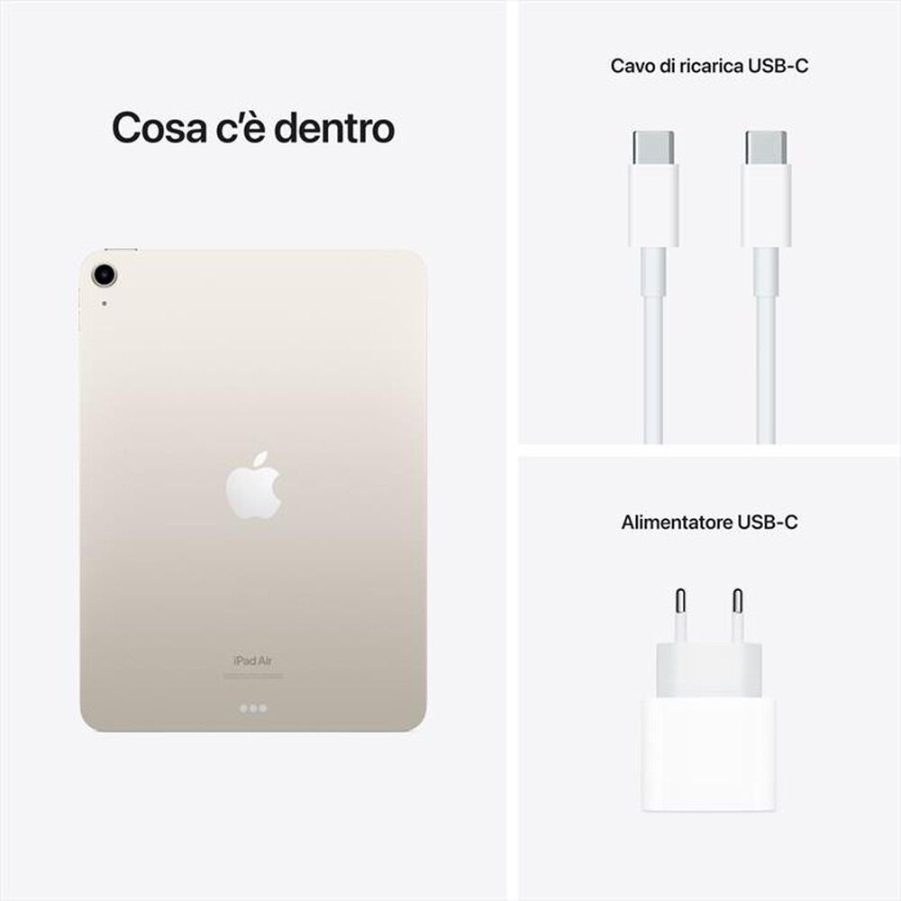 "APPLE - iPad Air 10.9'' WI-FI 64GB-Galassia"